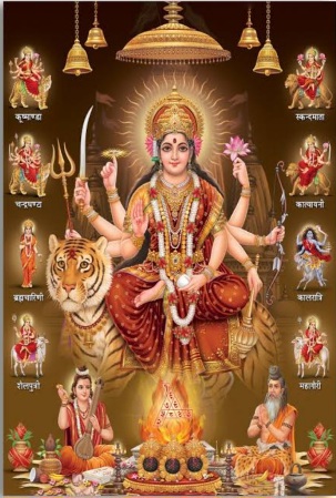 चैत्र नवरात्र का पहला दिन आज, मंदिरों में श्रद्धालुओं का लगा तांता की भीड़